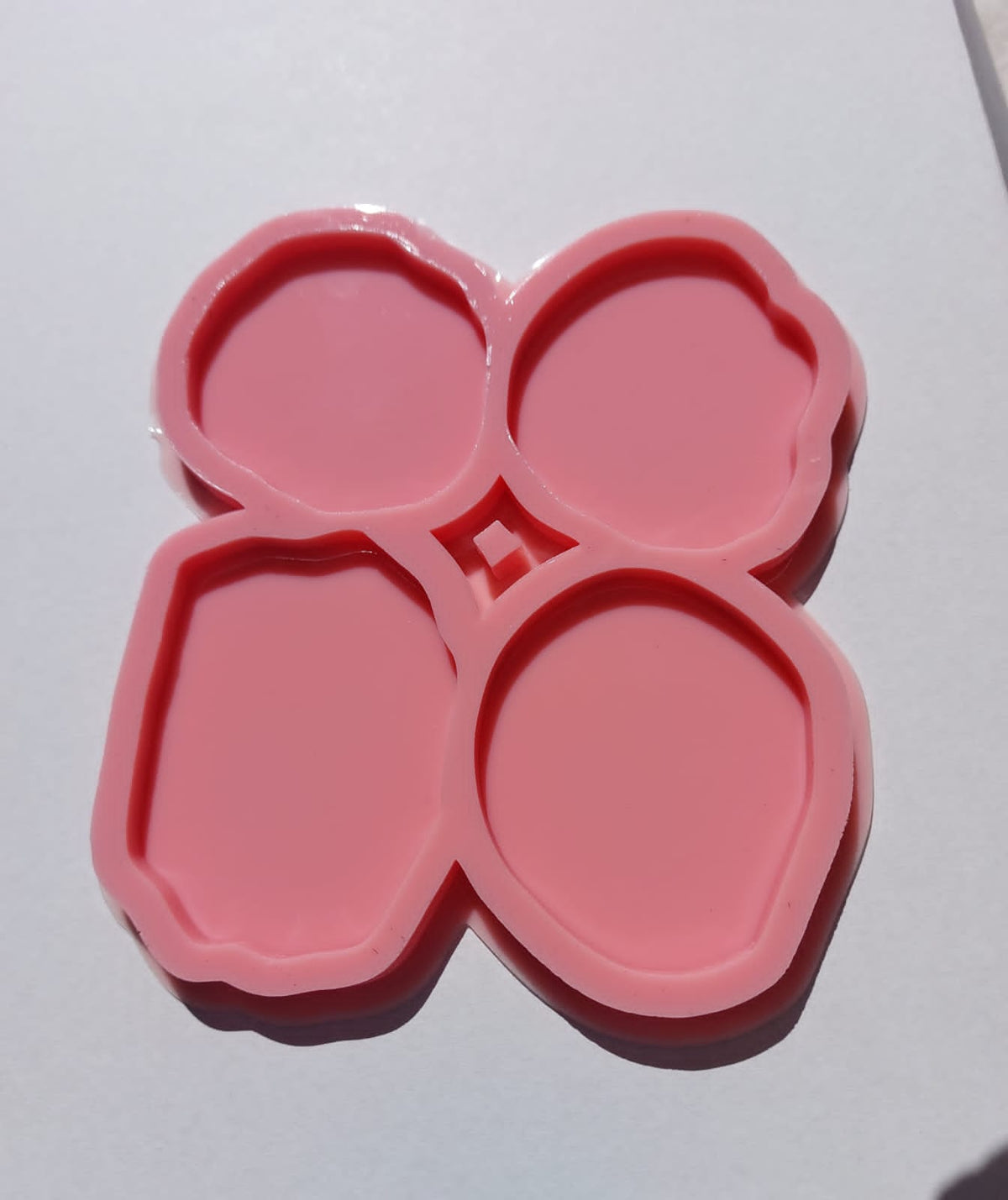 قالب تعليق المفاتيح أو السيارات، شكل عشوائي من Resin4rose