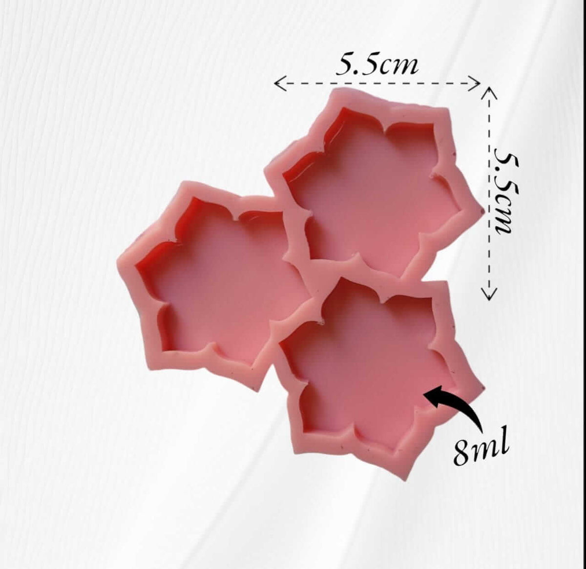 Rose shape template