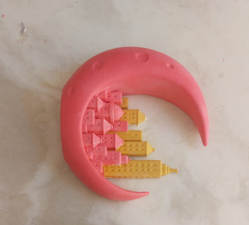 Crescent and Mosque Silicone Molds