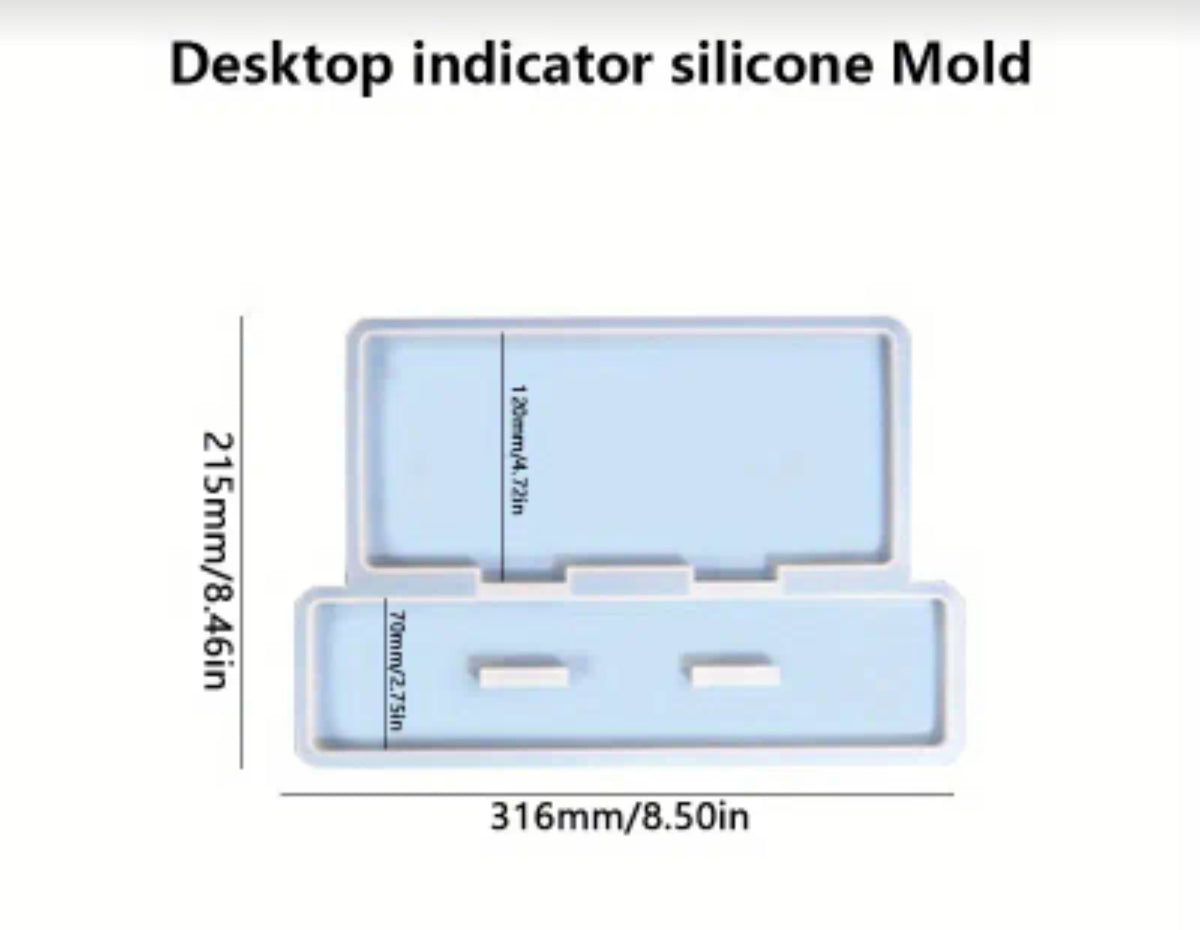 Stand silicone mold