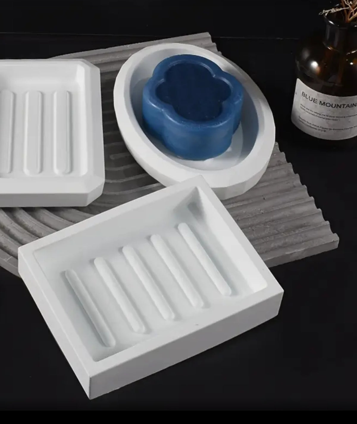 Silicone soap mold
