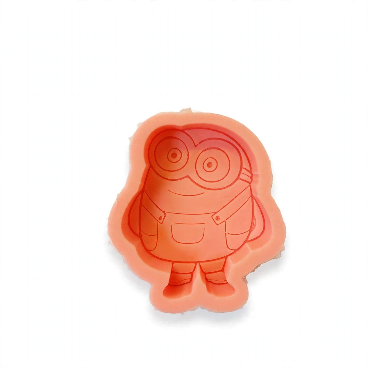 Cartoon Character in Workwear Silicone Mold – 8 cm
