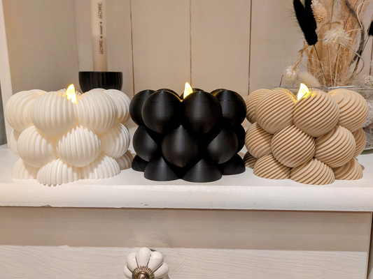 Bubble-shaped silicone mold
