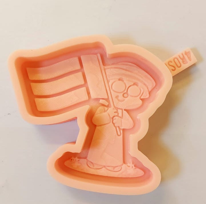 A boy silicone mould