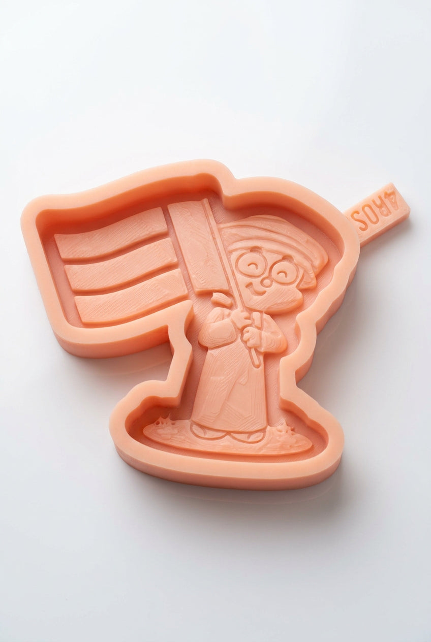 A boy silicone mould