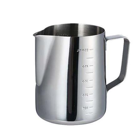 Pot for pouring and heating candles
