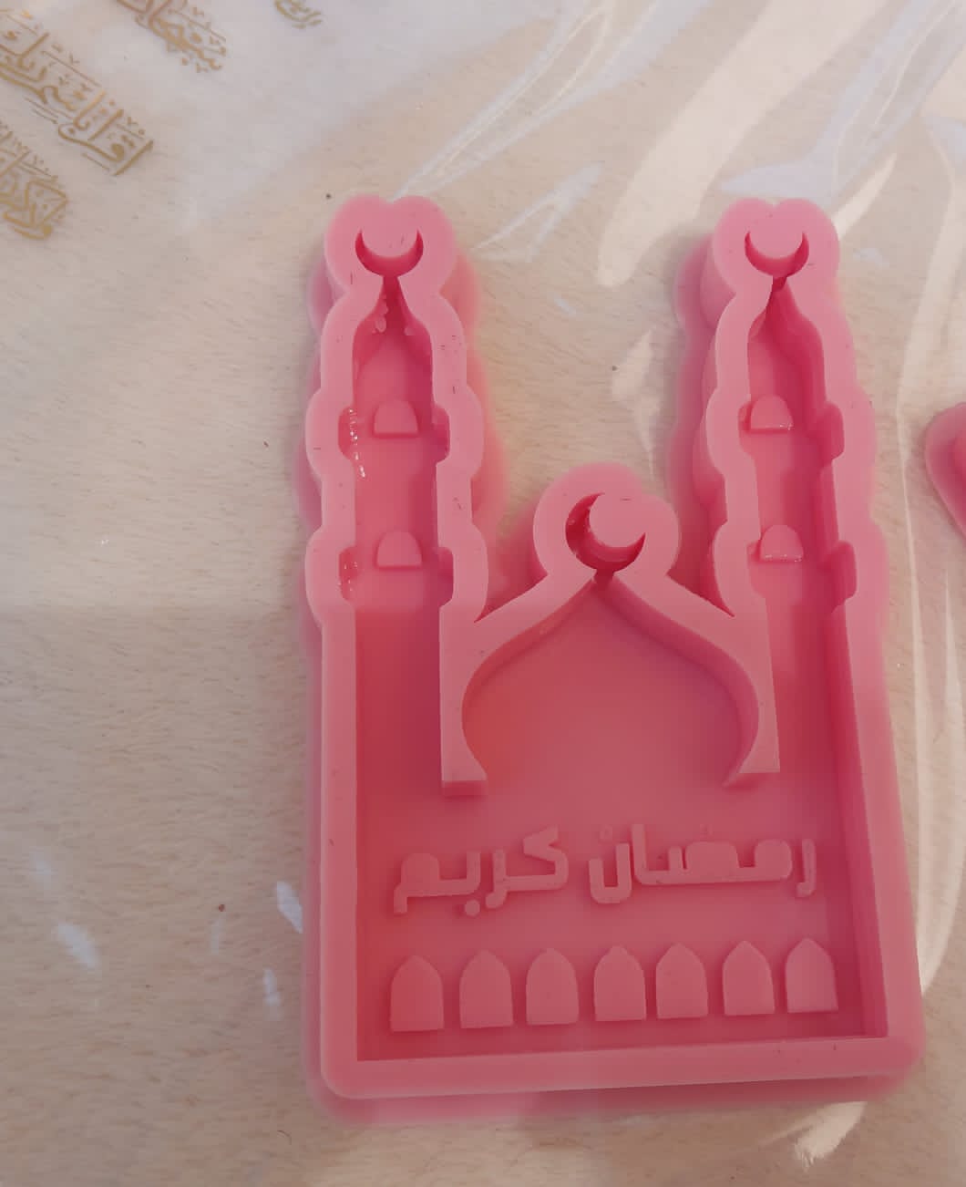 قالب مسجد عميق Resin4rose