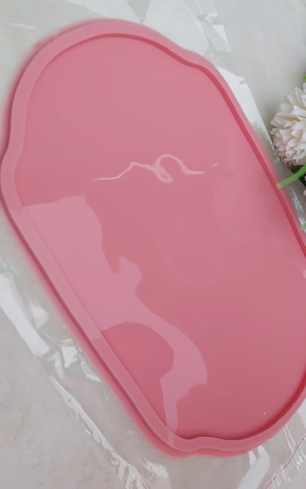قالب صينية ضيافة كبيرة من Resin4rose