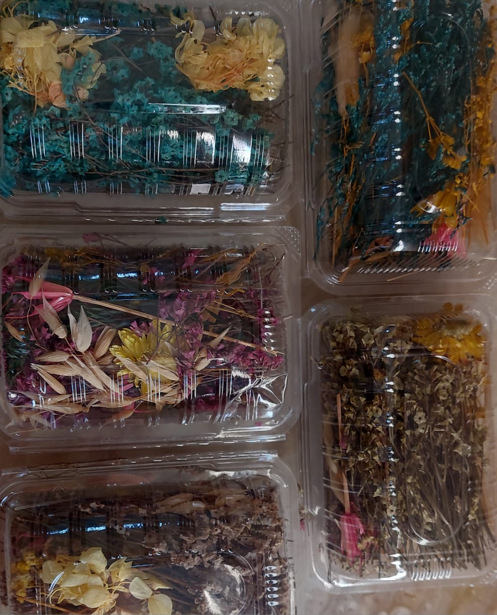 Dried roses