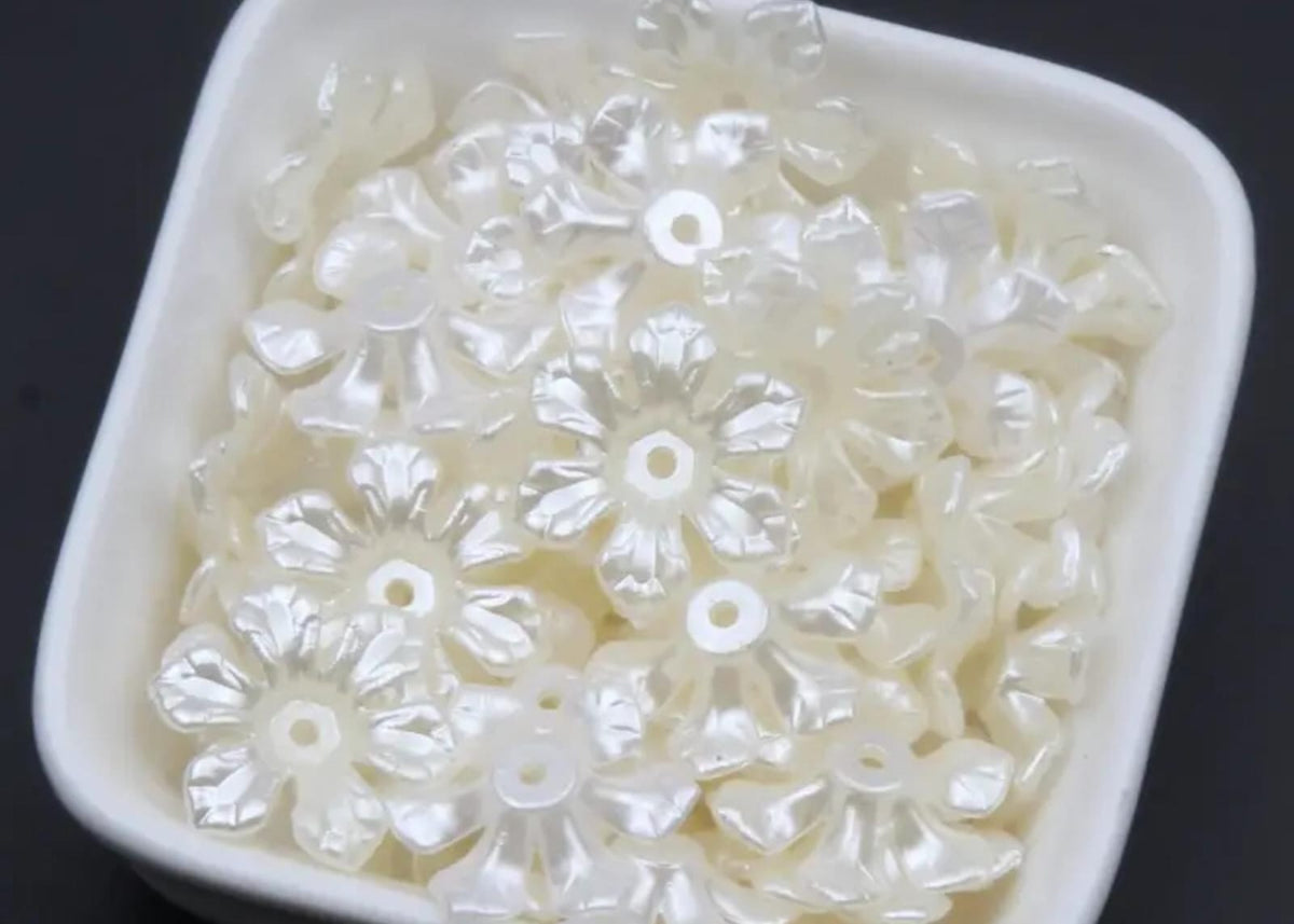 A collection of elegant pearl embellishment and filling accessories designed for handicrafts, resin crafting, and decorating incense burners and luxury jewelry boxes