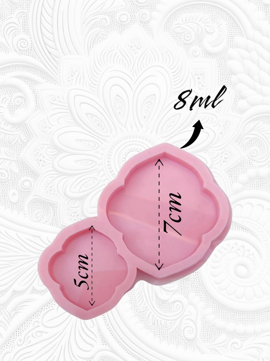 قالب قلادة السيارة Resin4rose