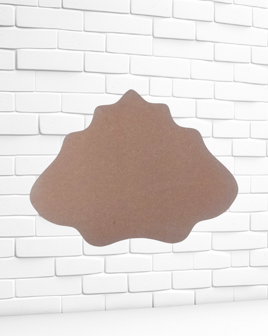A precisely and carefully cut wooden board, ideal for use in clockmaking, as a base or art tablet for resin casting, or for handicrafts and Arabic calligraphy