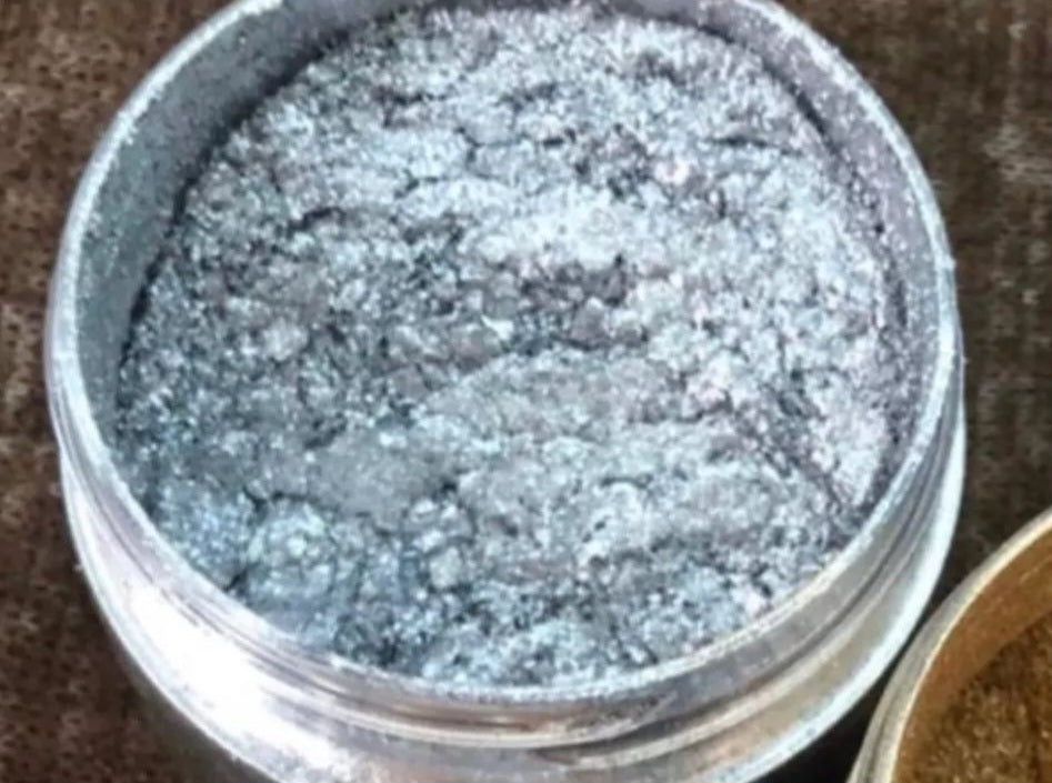 Magic Metallic Mica Powder Colors - Gold Silver Gloss Copper Rose Gold, for Hand Painting, Resin Jewelry Making, Handicraft Projects, Pearl Dye, Glossy Color, Shiny Effects, Decorative Ingredients, Easy-to-Distribut Bottle, Shiny Effect