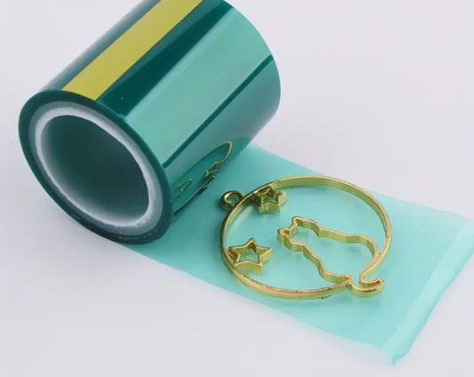 Resin-bonded tape with open metal frames: This tape acts as a sturdy temporary base, preventing liquid from leaking from under the open metal frames