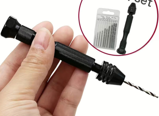 Manual zipper drill