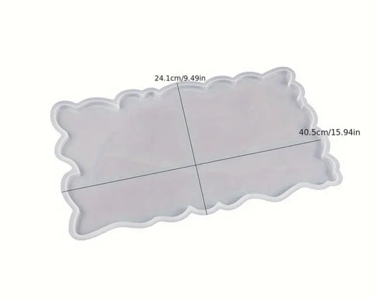 Large Rectangular Tray Silicone Mold for Resin