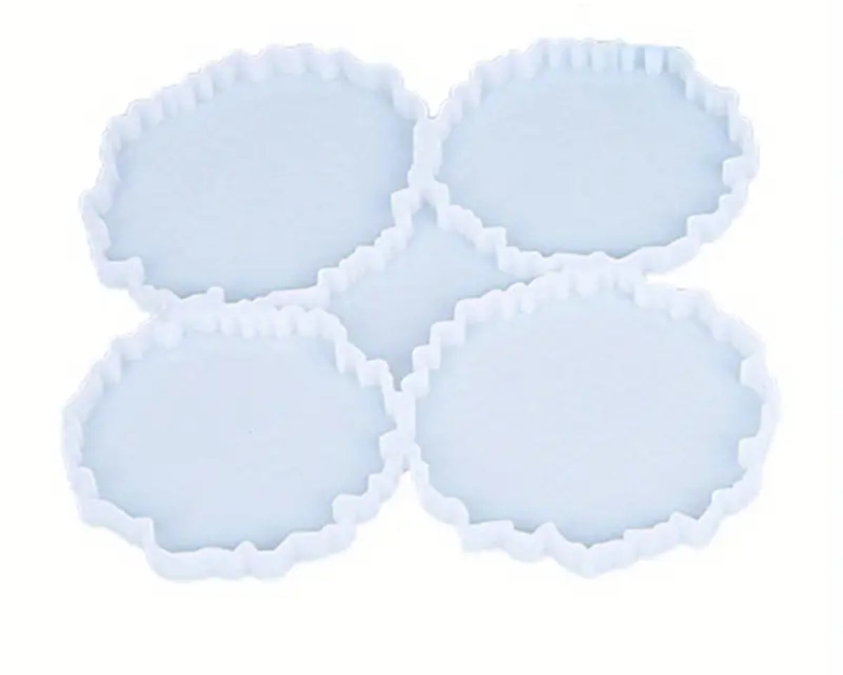 Round zigzag silicone mold