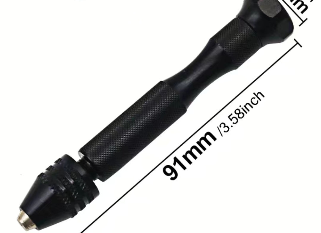Manual zipper drill