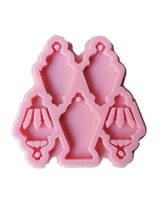 5-Piece Lantern Silicone Mold – Ideal for Resin Projects: